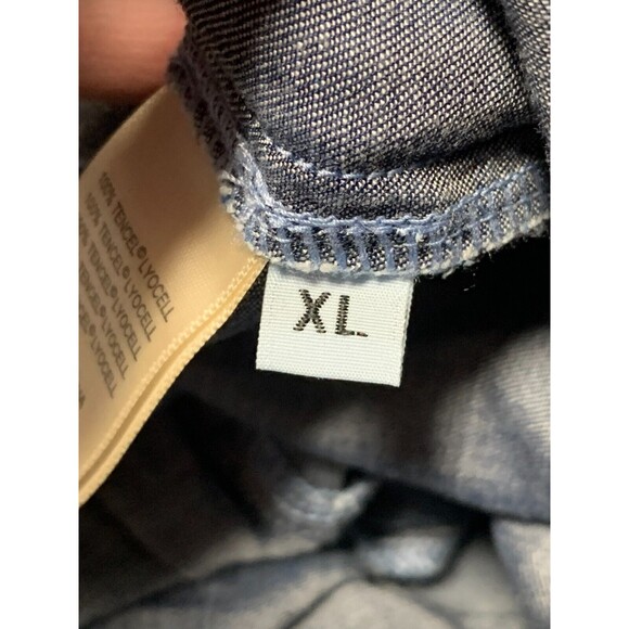 Anthropologie Blue Denim Jumpsuit - Picture 14 of 16